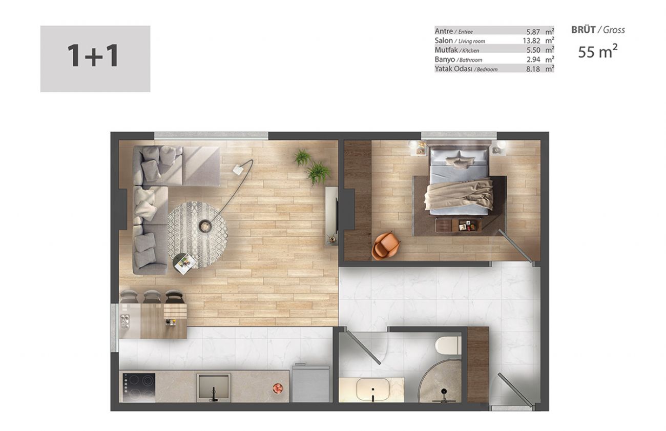 Forev Modern Halic Floor Plans, Real Estate, Property, Turkey