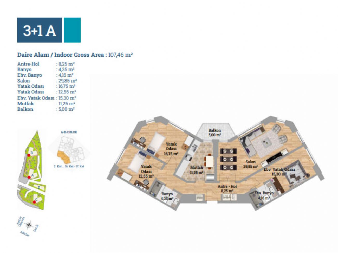 Kartal Dünya Şehir Floor Plans, Real Estate, Property, Turkey