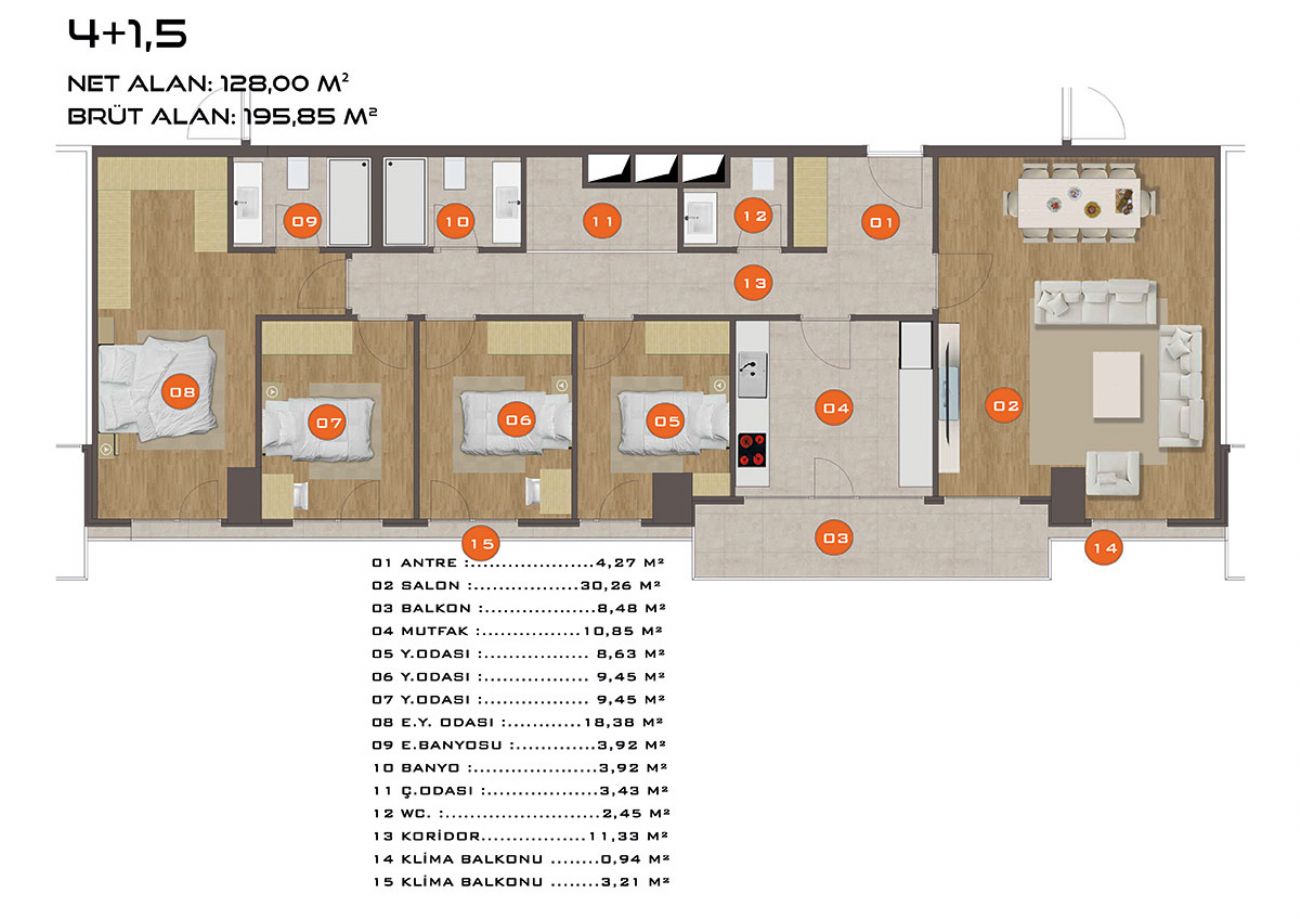 DKY Sahil Floor Plans, Real Estate, Property, Turkey