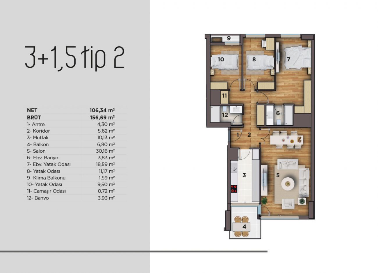 DKY Kartal Floor Plans, Real Estate, Property, Turkey