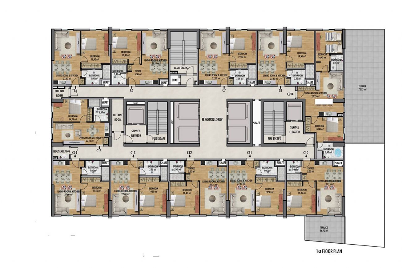 Wyndham Days Inn Gümüş Panorama Floor Plans, Real Estate, Property, Turkey