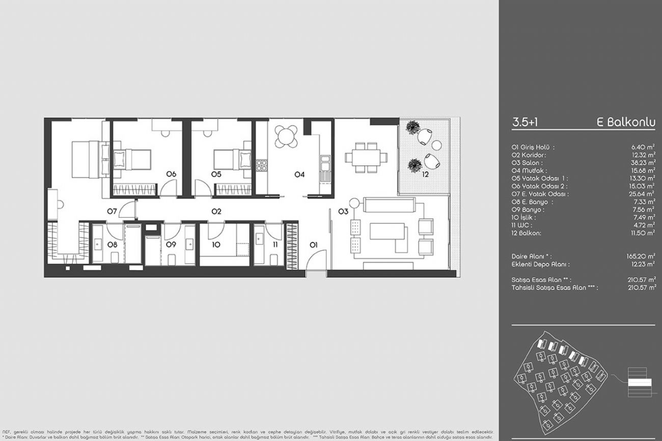 Nef Reserve Kandilli Floor Plans, Real Estate, Property, Turkey