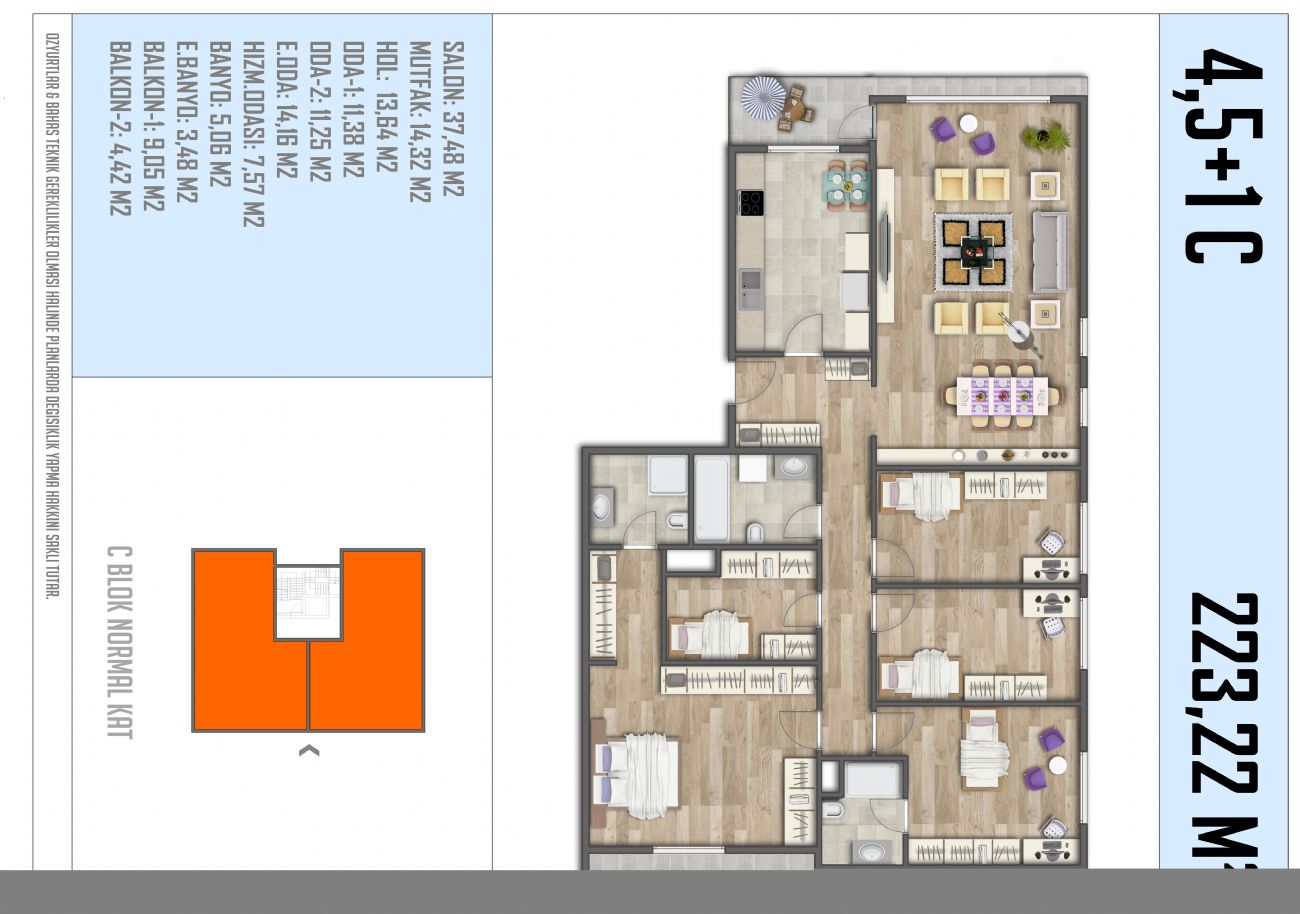 Meydan Ardicli Floor Plans, Real Estate, Property, Turkey