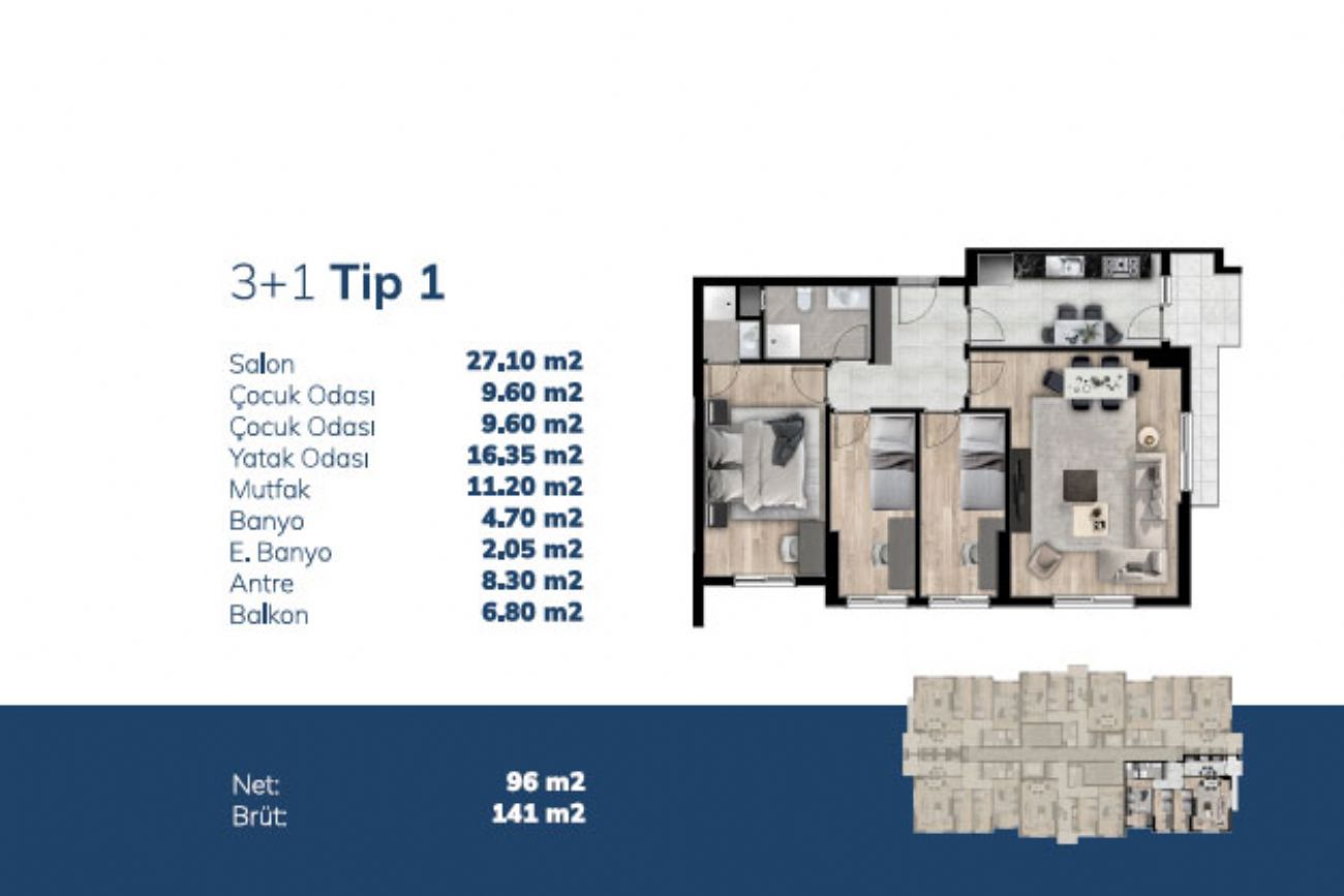 Ata Park Bahçelievler Floor Plans, Real Estate, Property, Turkey