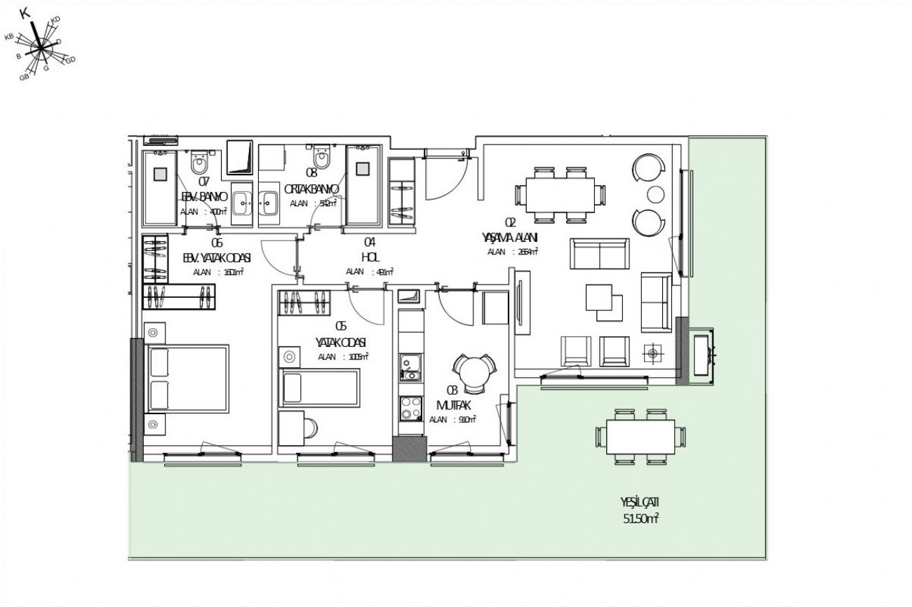 Dap Yeni Levent Floor Plans, Real Estate, Property, Turkey