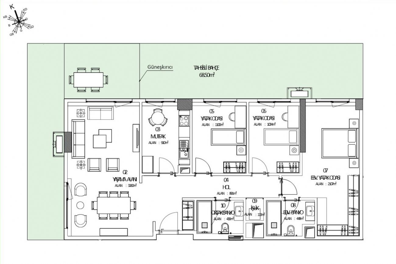 Dap Yeni Levent Floor Plans, Real Estate, Property, Turkey