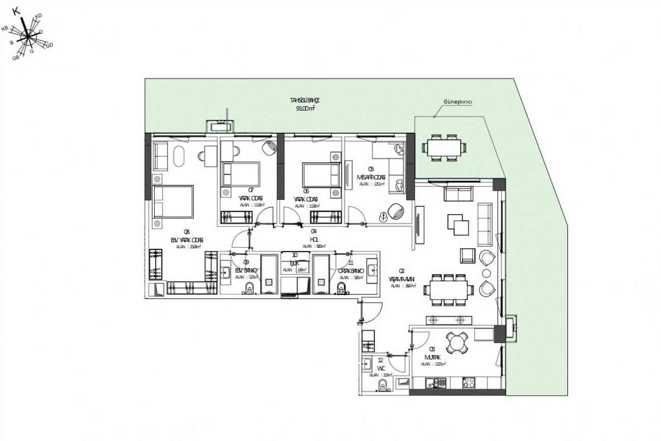 Dap Yeni Levent Floor Plans, Real Estate, Property, Turkey