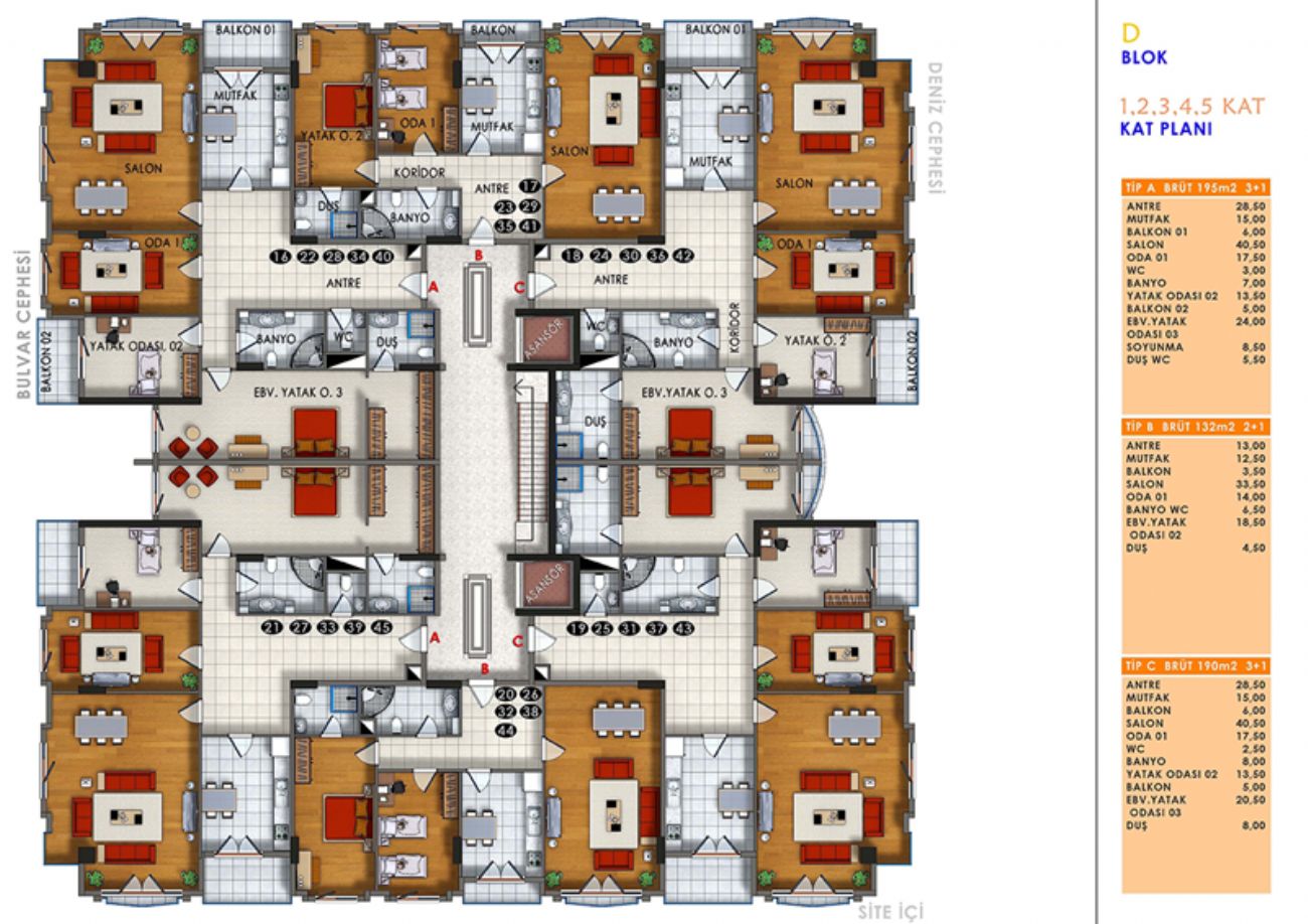 Hilal Konakları Floor Plans, Real Estate, Property, Turkey