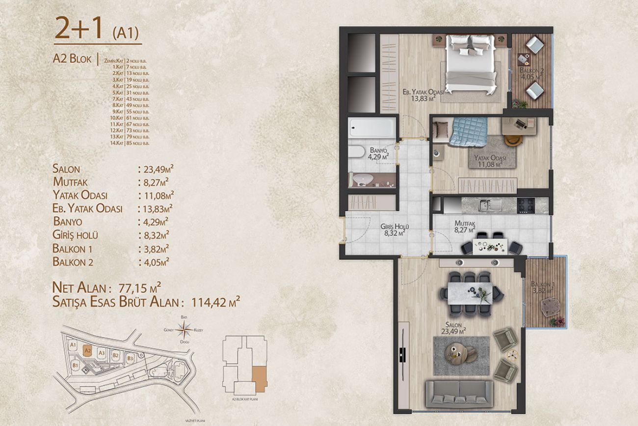 İstanbul Vadi Evleri Floor Plans, Real Estate, Property, Turkey