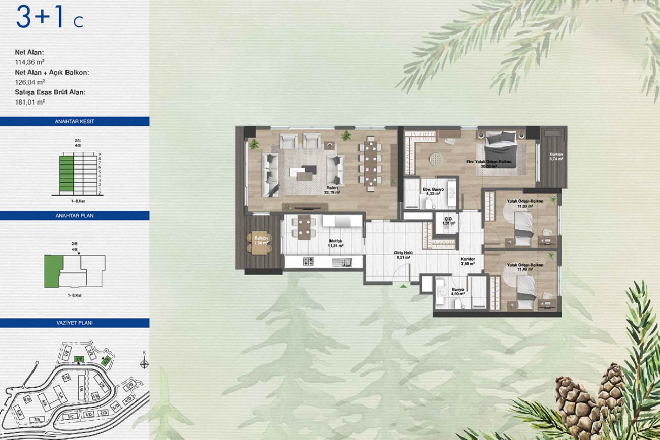 Avrupa Konutları Çamlıvadi Floor Plans, Real Estate, Property, Turkey