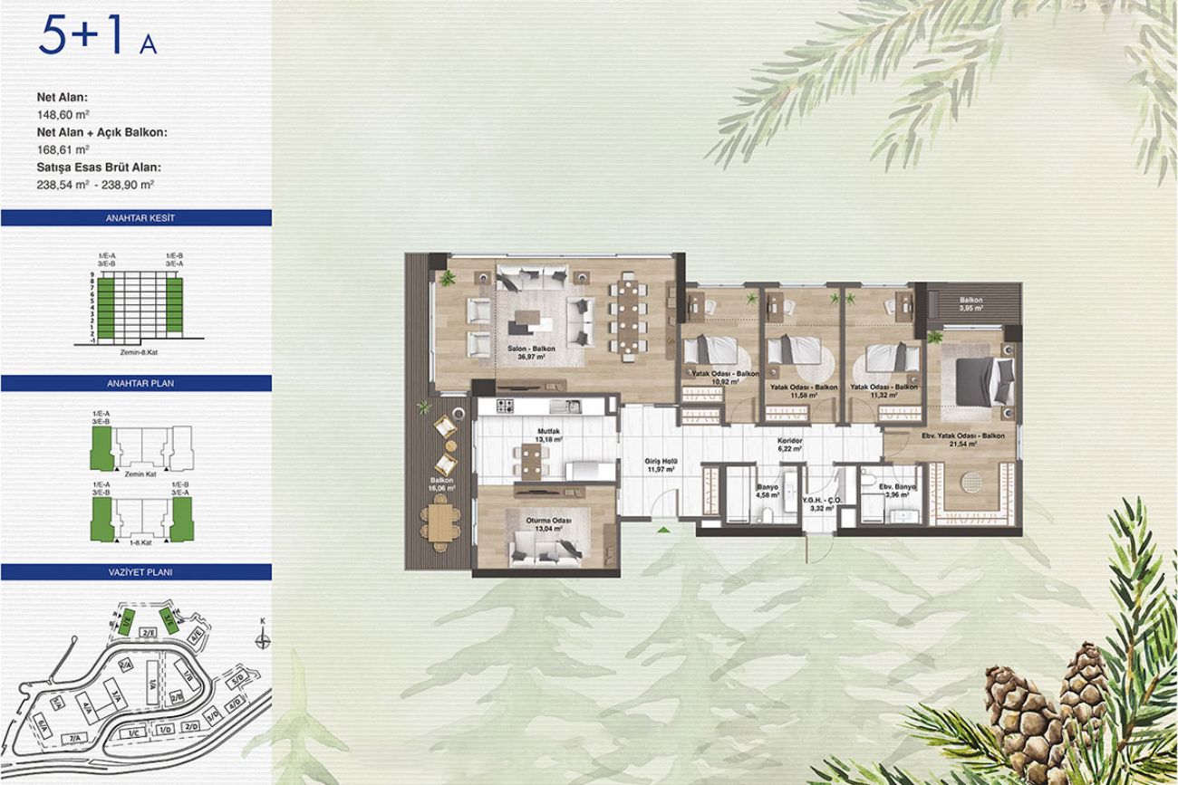 Avrupa Konutları Çamlıvadi Floor Plans, Real Estate, Property, Turkey