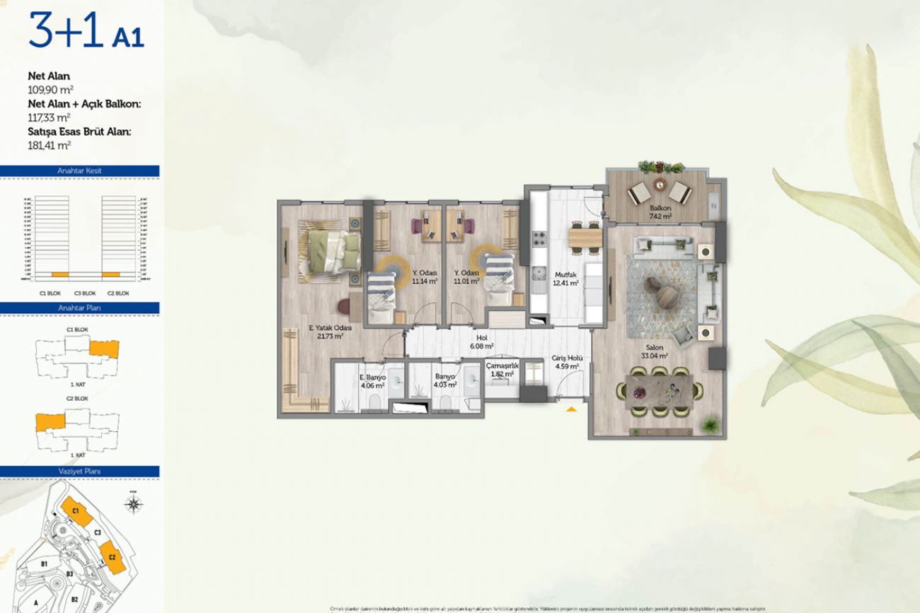 Avrupa Konutları Saklıvadi Floor Plans, Real Estate, Property, Turkey