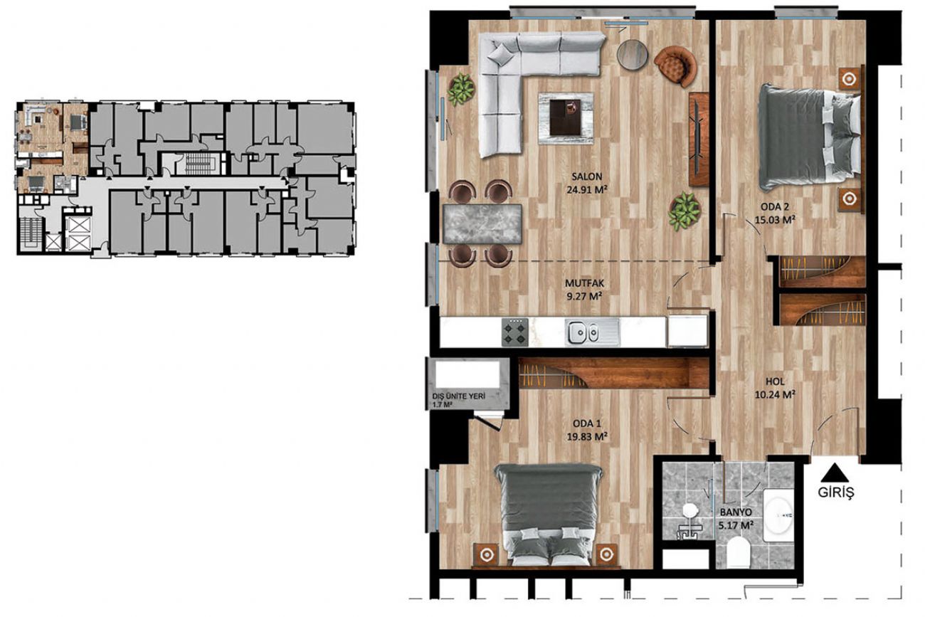 OTTO Atasehir Floor Plans, Real Estate, Property, Turkey