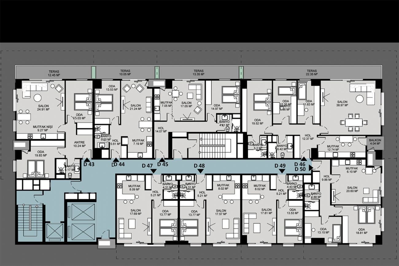 OTTO Atasehir Floor Plans, Real Estate, Property, Turkey