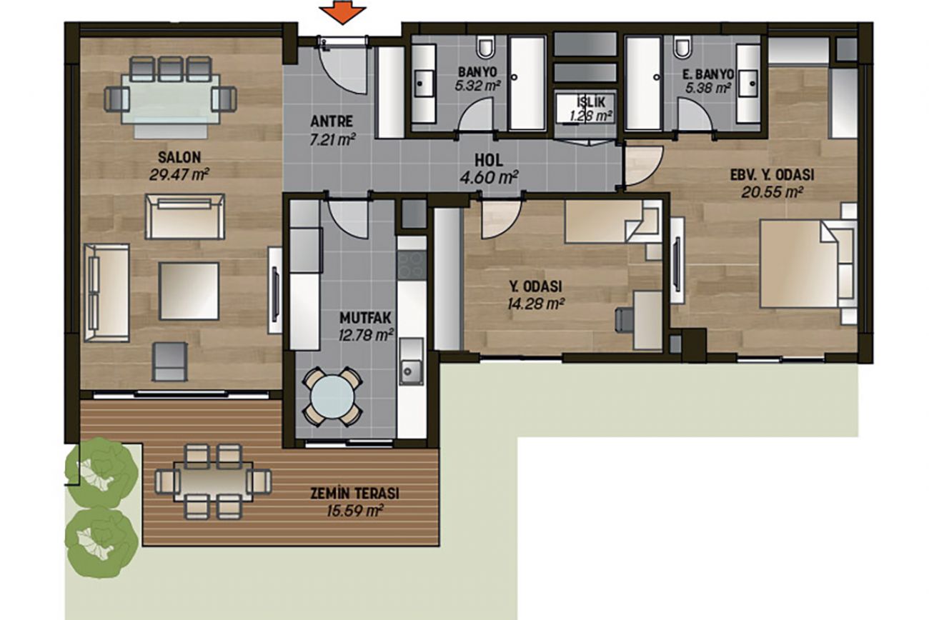 Mesa Orman Floor Plans, Real Estate, Property, Turkey