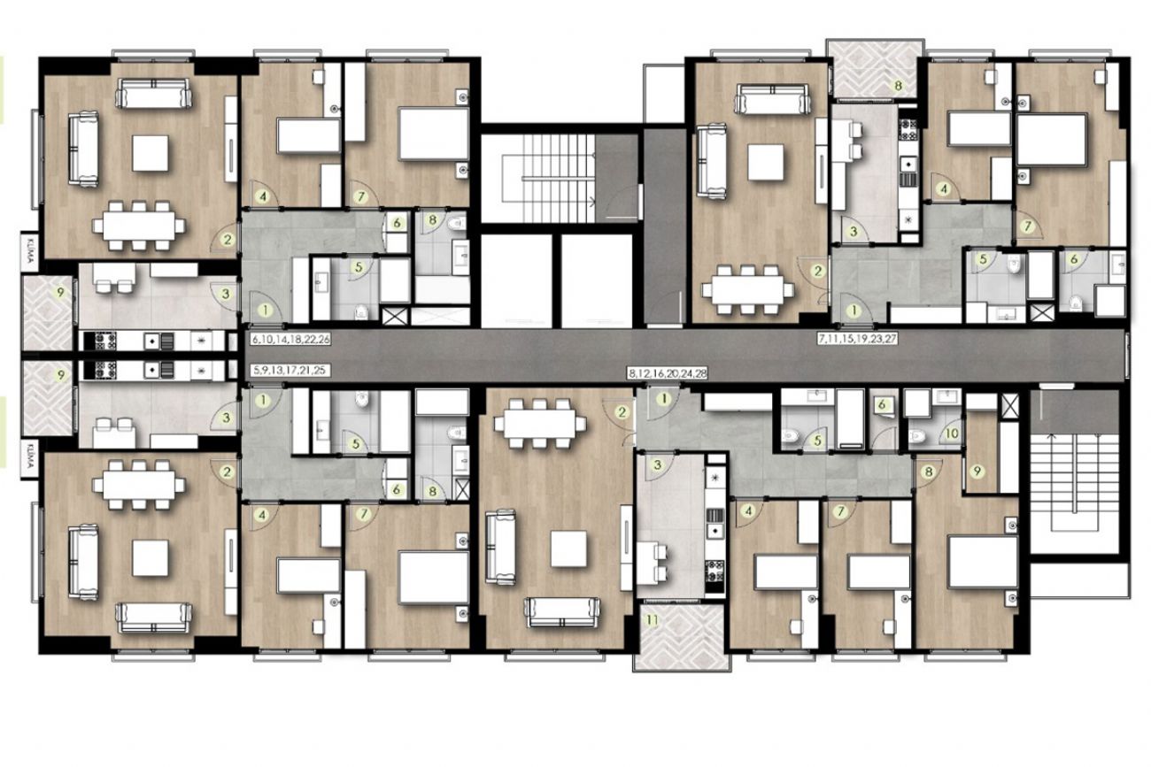 Alya Dream Floor Plans, Real Estate, Property, Turkey