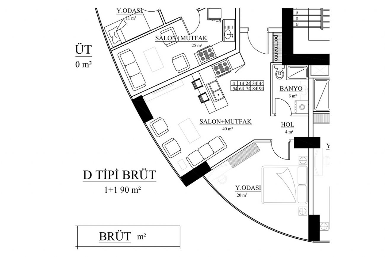 Phantom Residence Floor Plans, Real Estate, Property, Turkey