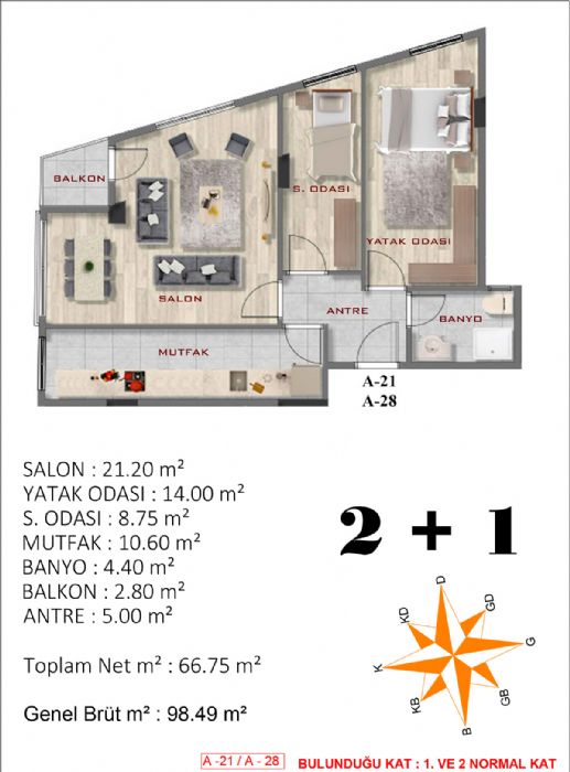 Girne Evleri Floor Plans, Real Estate, Property, Turkey