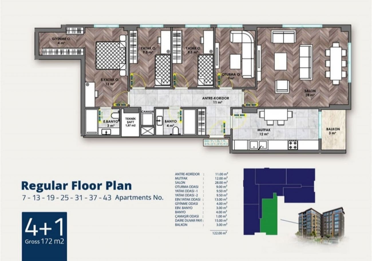 Anka Avcılar Floor Plans, Real Estate, Property, Turkey