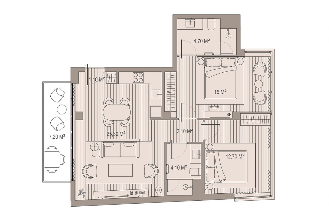 Tomtom Townhouse Floor Plans, Real Estate, Property, Turkey