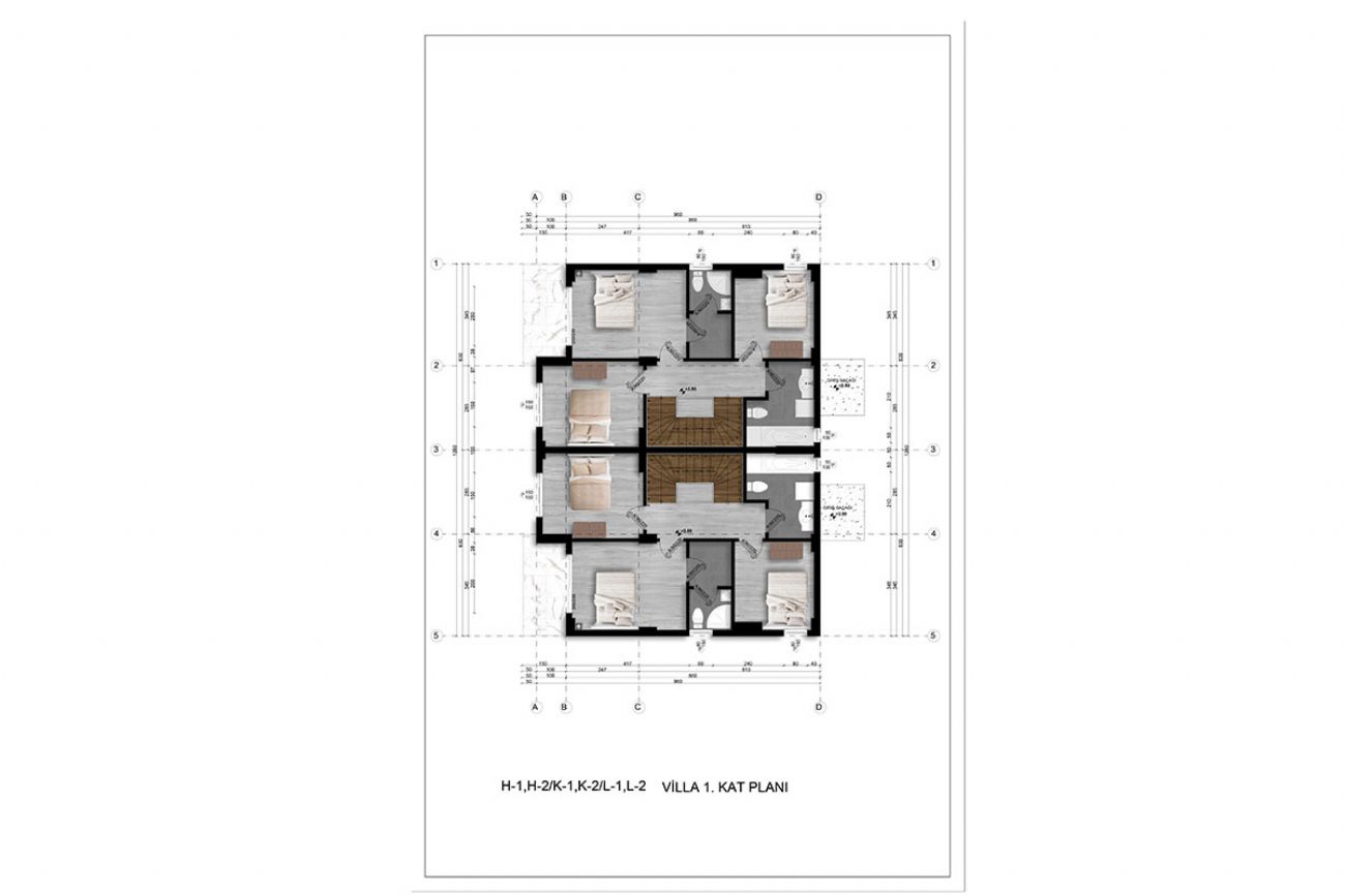 Cilin Royal Konakları Floor Plans, Real Estate, Property, Turkey