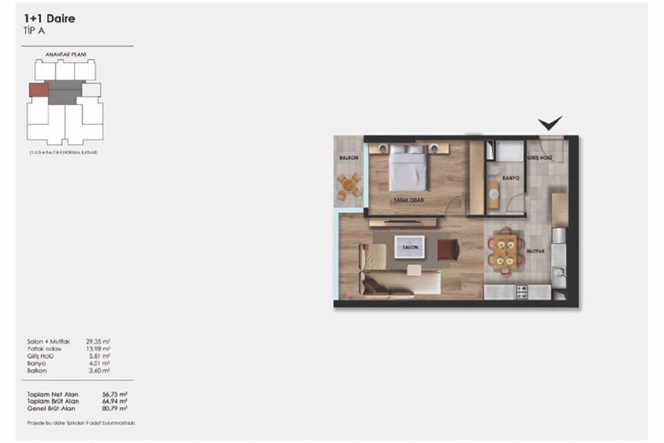 Seba Central Floor Plans, Real Estate, Property, Turkey