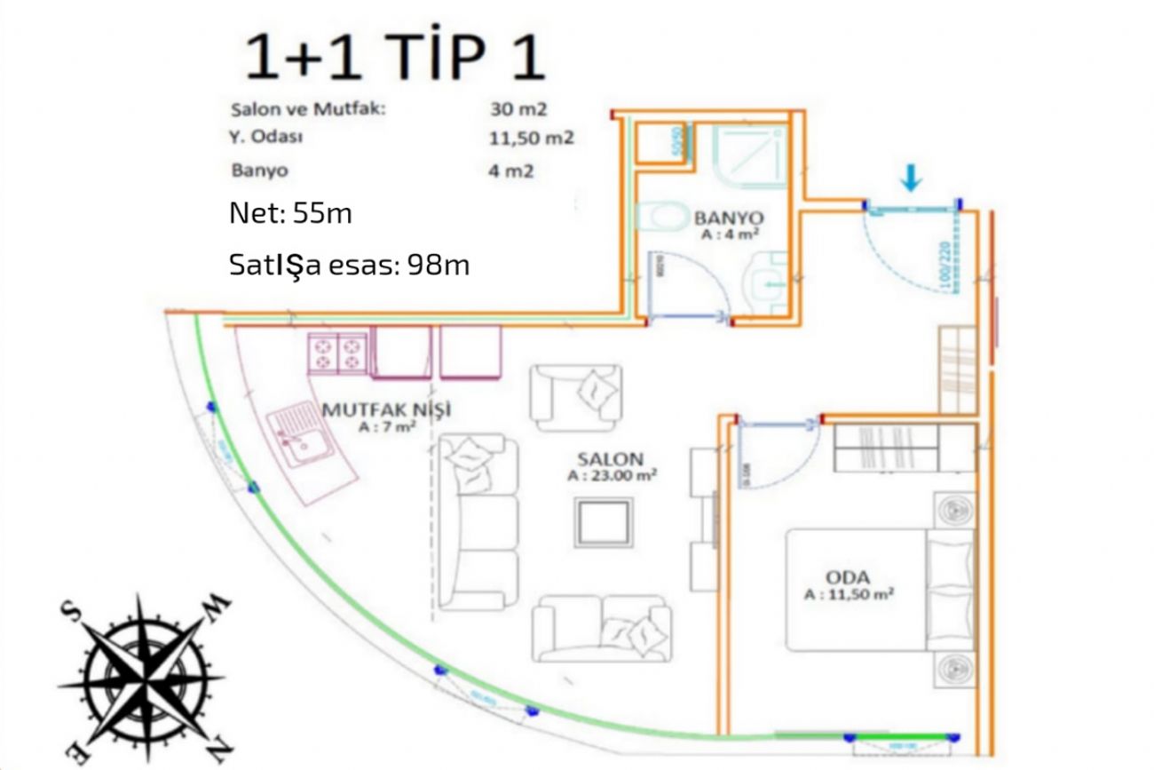 Ses Port Floor Plans, Real Estate, Property, Turkey