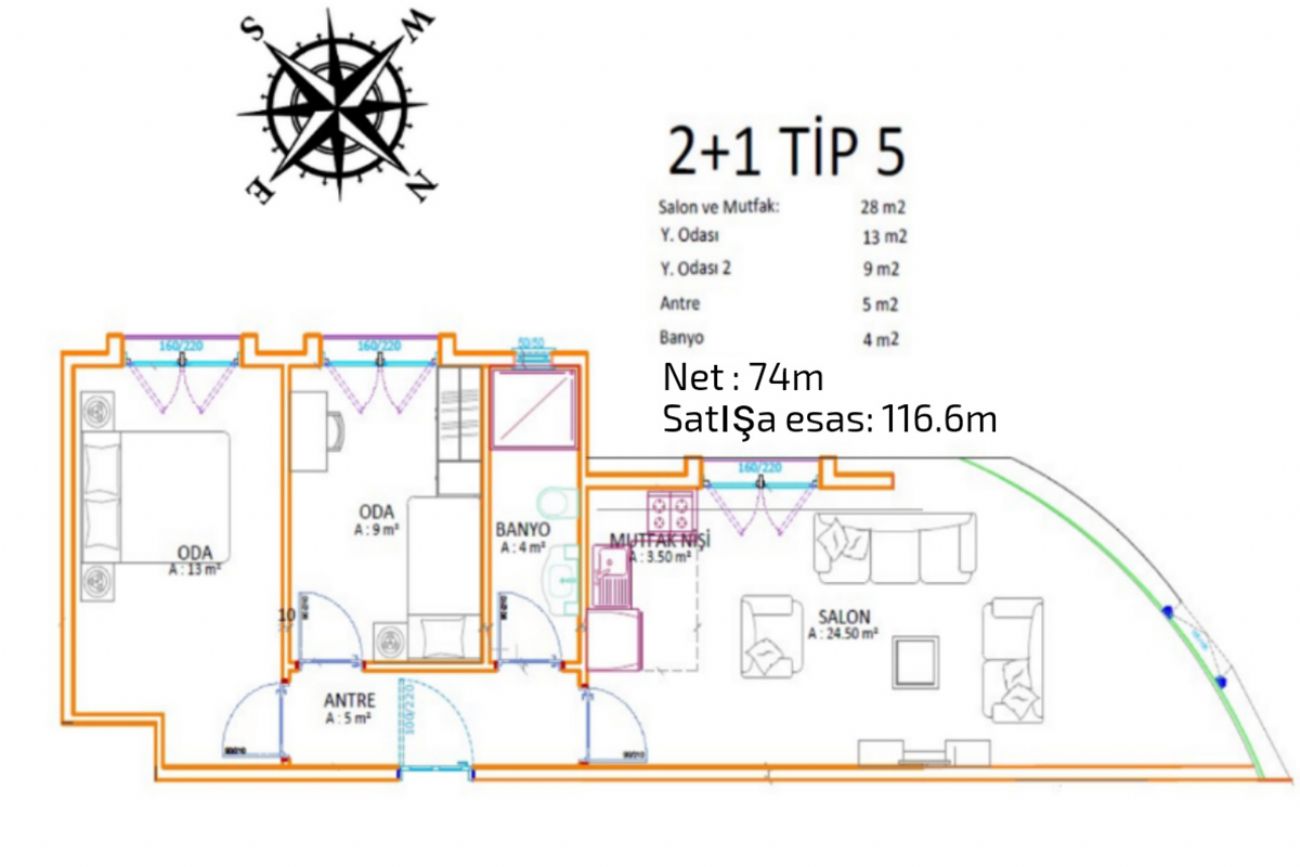 Ses Port Floor Plans, Real Estate, Property, Turkey