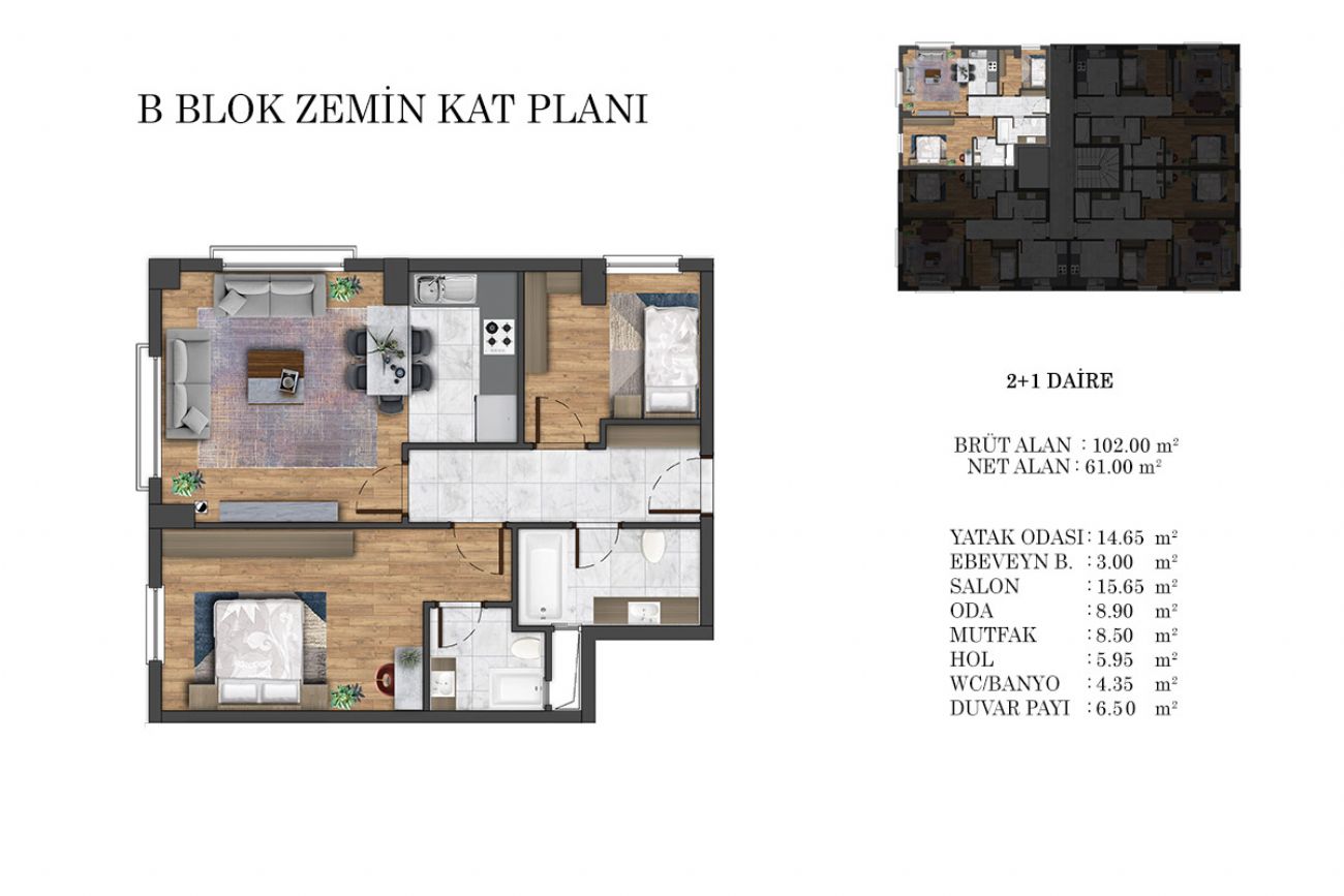 Deniz Park Evleri Floor Plans, Real Estate, Property, Turkey