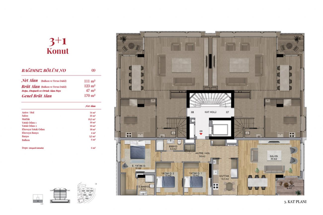 Antteras Nev Floor Plans, Real Estate, Property, Turkey