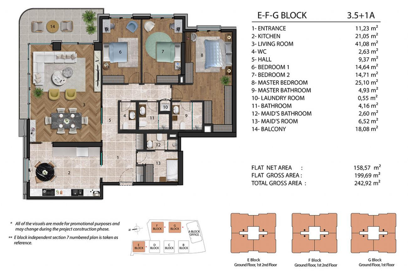 Litus İstanbul Floor Plans, Real Estate, Property, Turkey