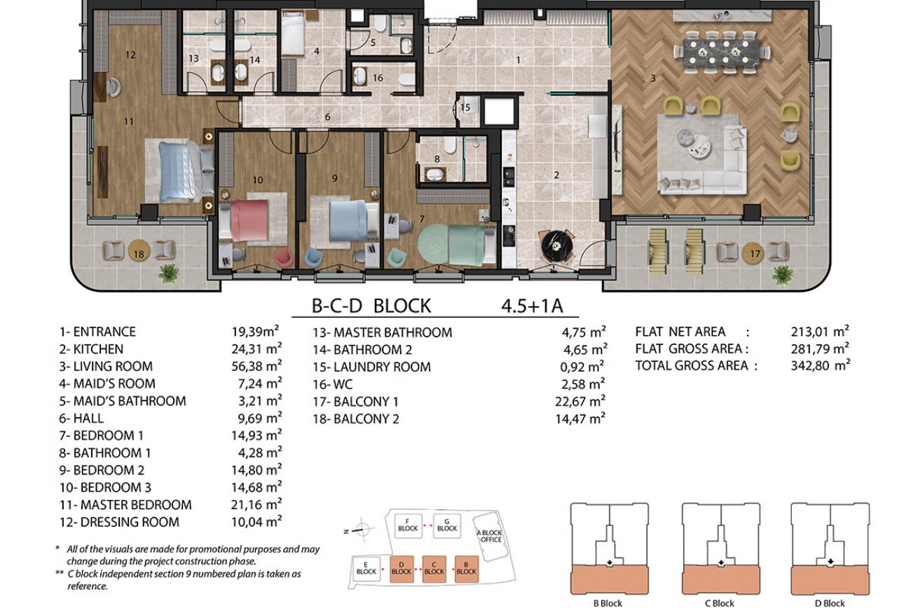 Litus İstanbul Floor Plans, Real Estate, Property, Turkey