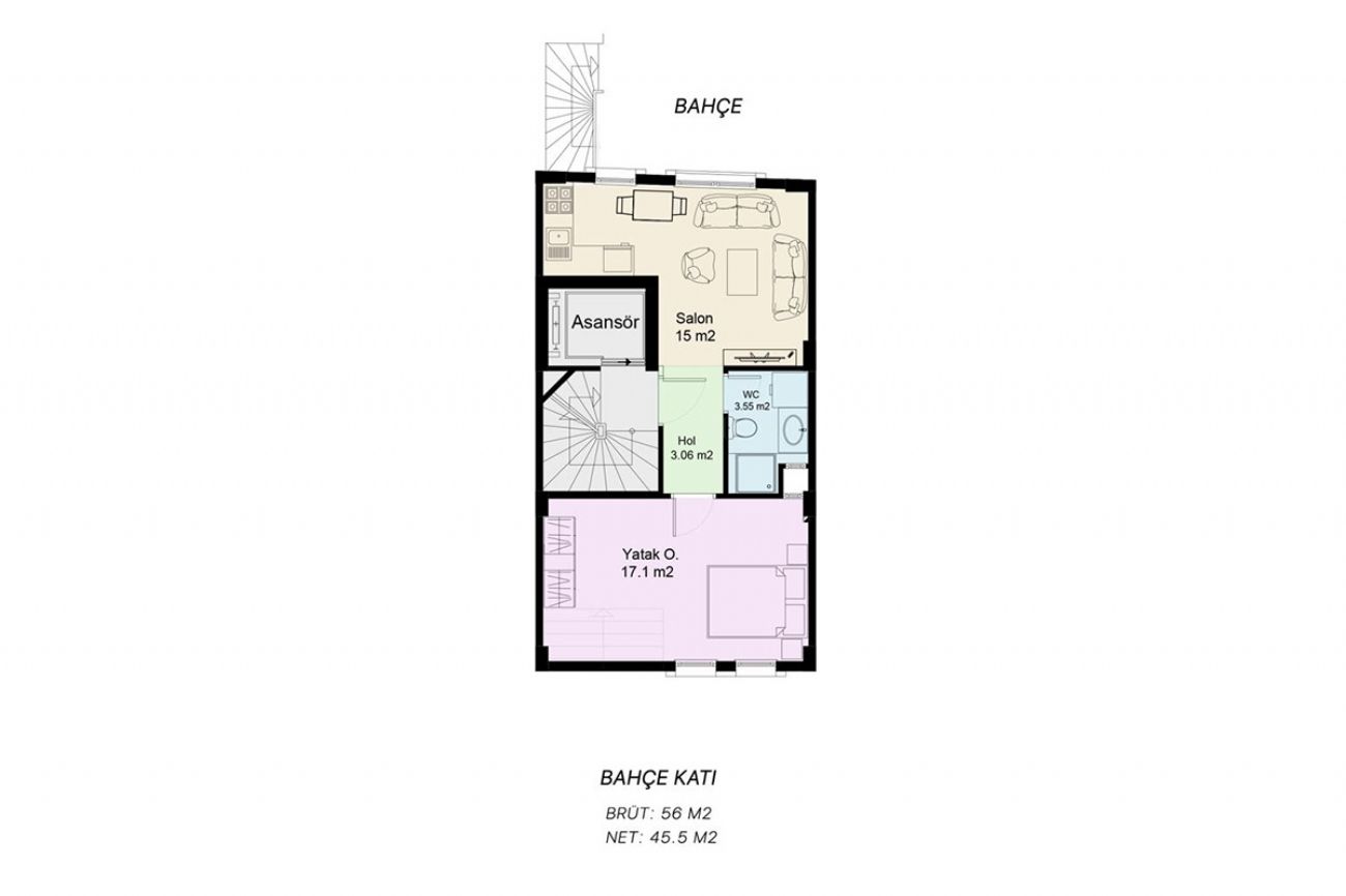 Mekik Apartman Floor Plans, Real Estate, Property, Turkey