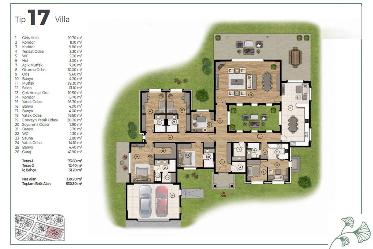 Toskana Vadisi Floor Plans, Real Estate, Property, Turkey