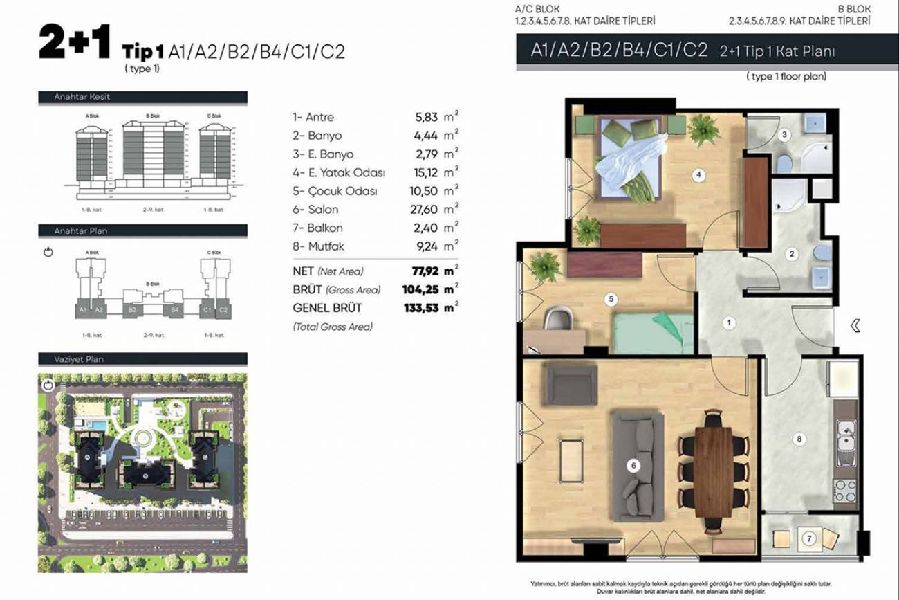 Senna Park Floor Plans, Real Estate, Property, Turkey