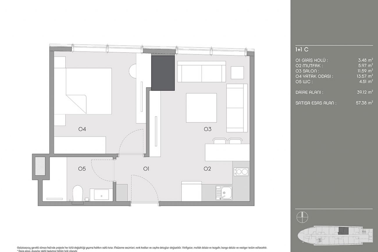 GS Leo Residence Floor Plans, Real Estate, Property, Turkey