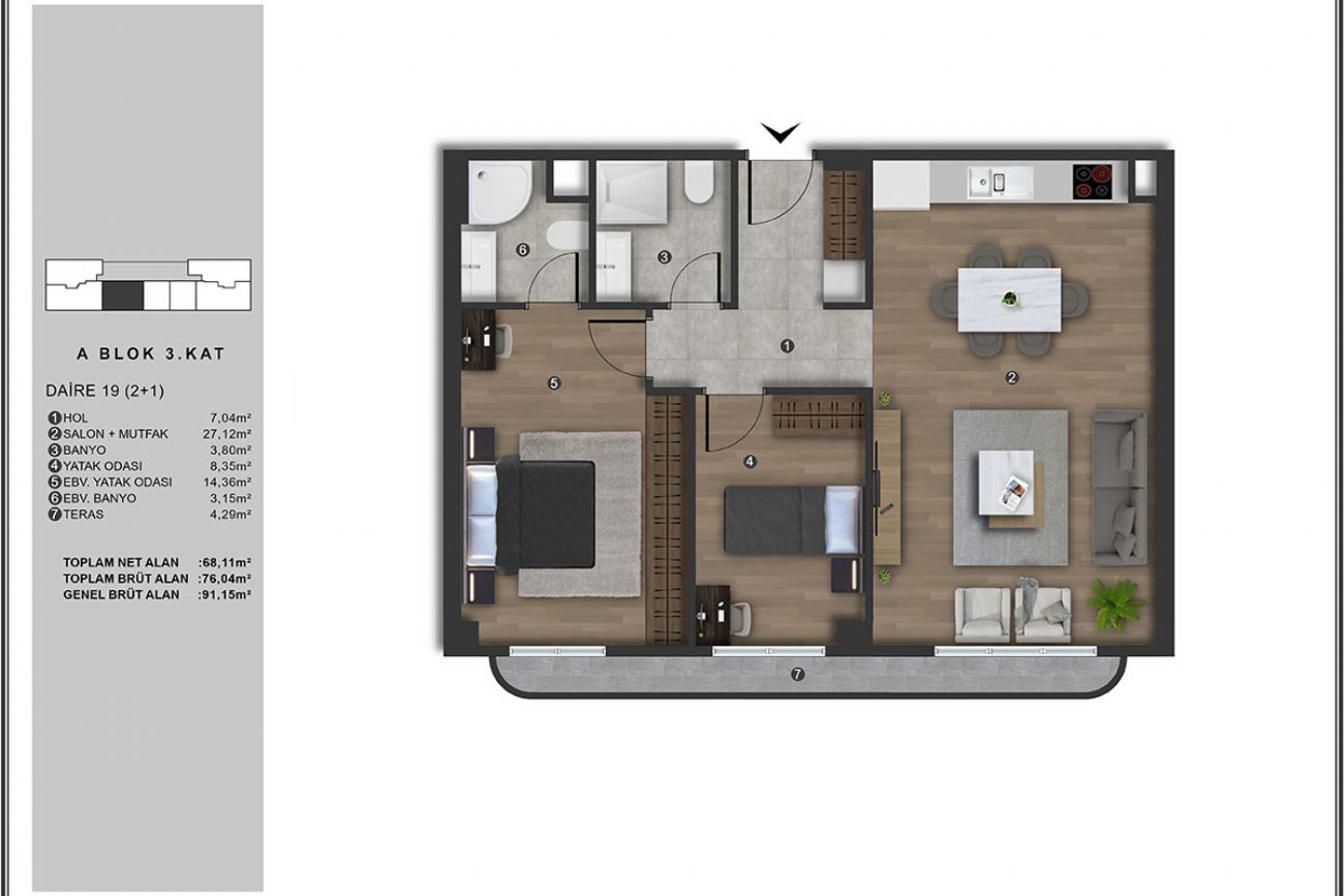 Seba Casa Kağıthane Floor Plans, Real Estate, Property, Turkey