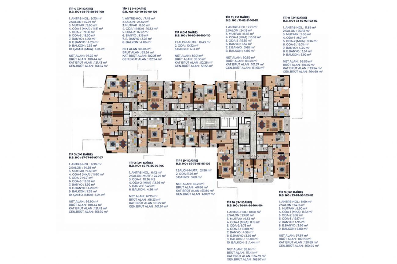 Kırımlı Cadde Floor Plans, Real Estate, Property, Turkey