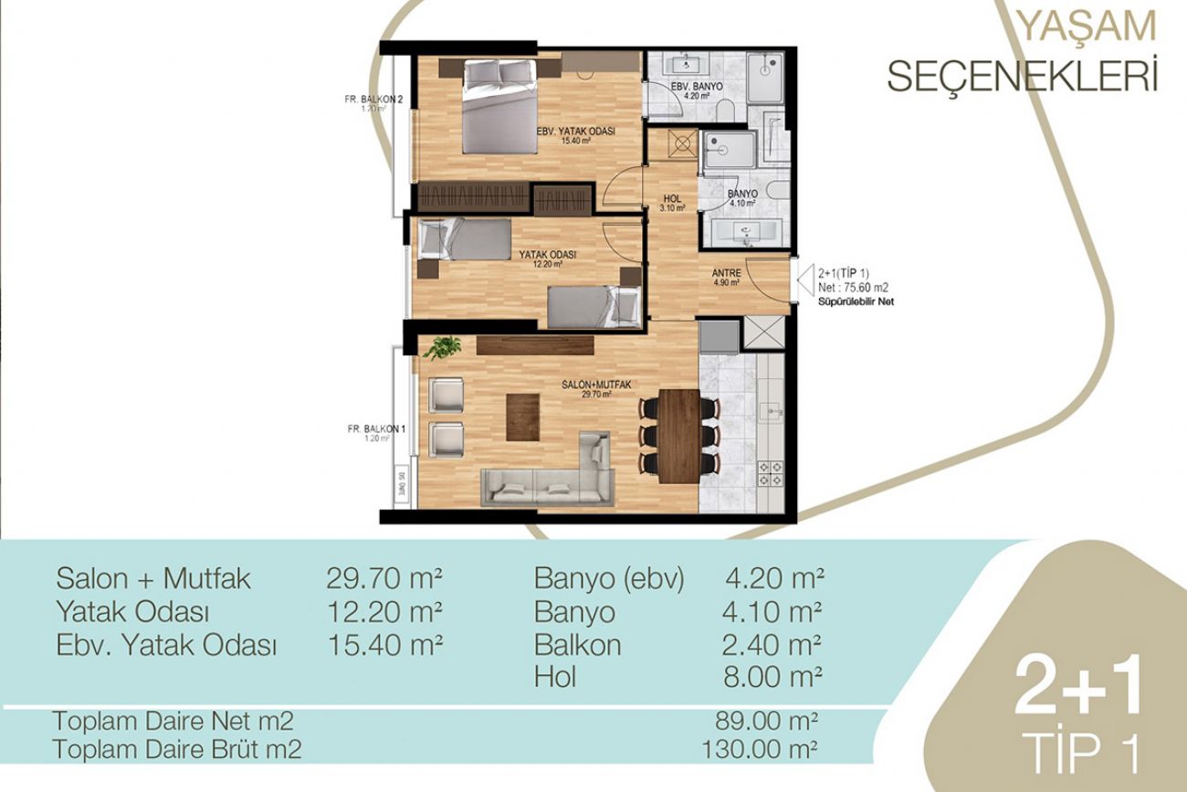 Yeni Hayat Floor Plans, Real Estate, Property, Turkey