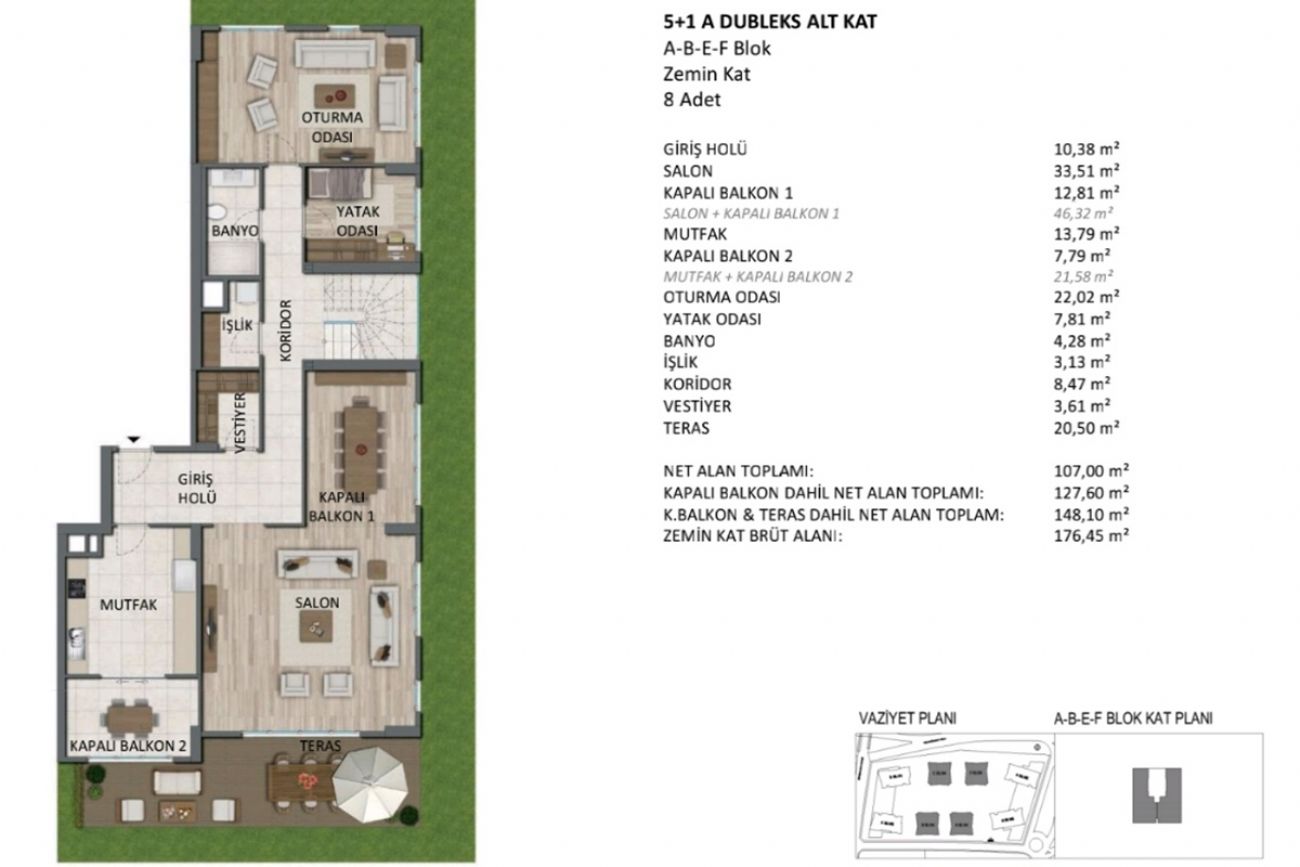 Suryapı Exen Konakları Floor Plans, Real Estate, Property, Turkey