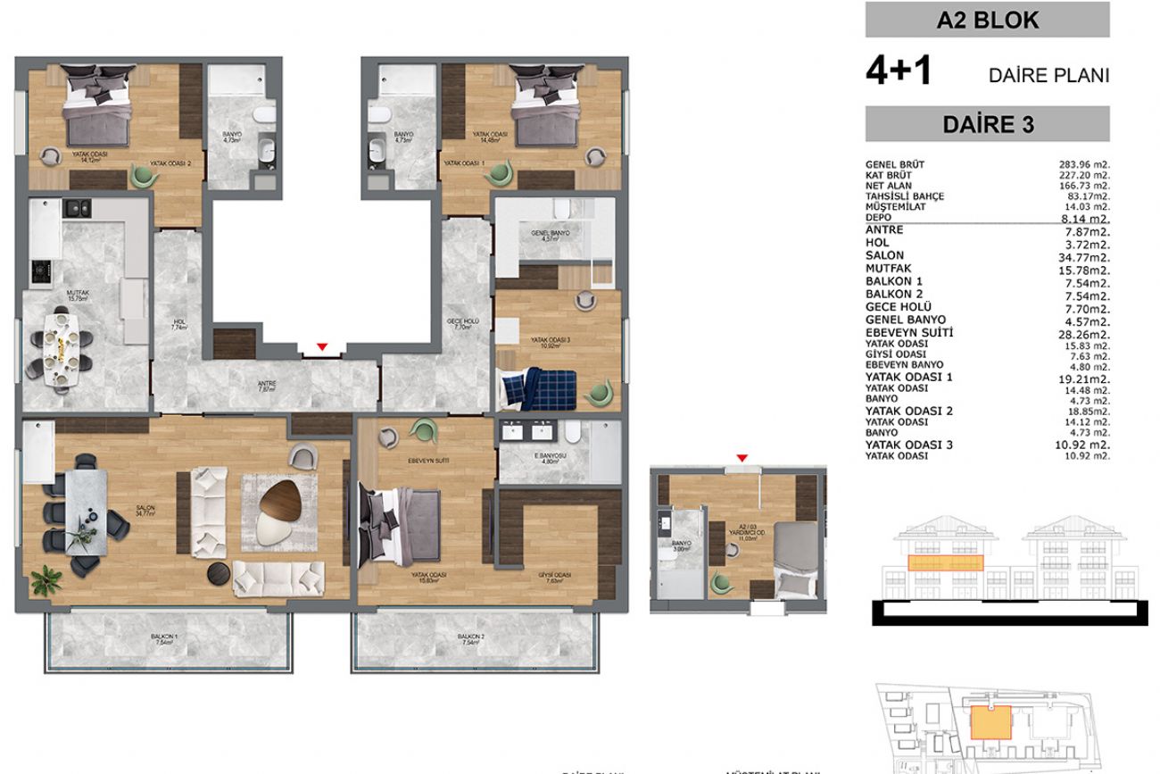 A`la Saklıbahçe Floor Plans, Real Estate, Property, Turkey