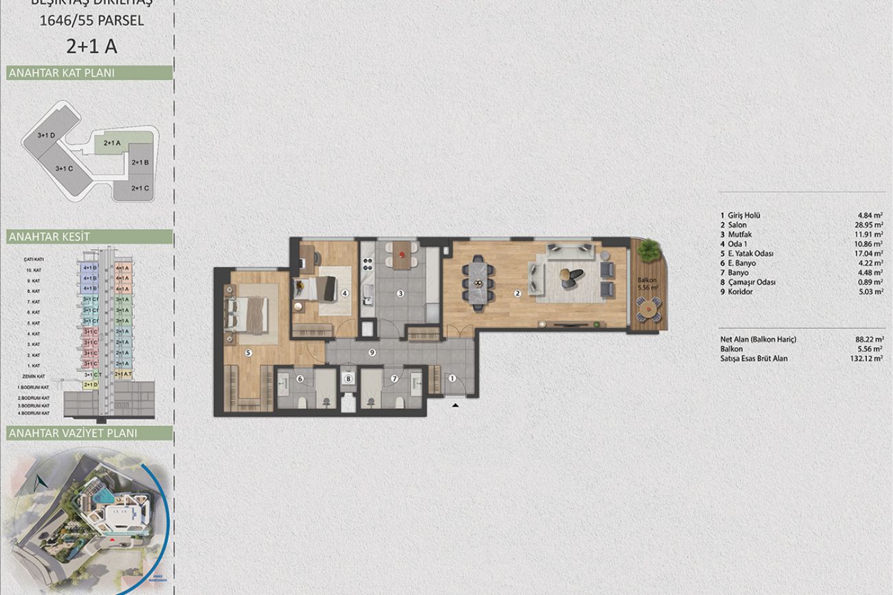 Barbaros 48 Floor Plans, Real Estate, Property, Turkey