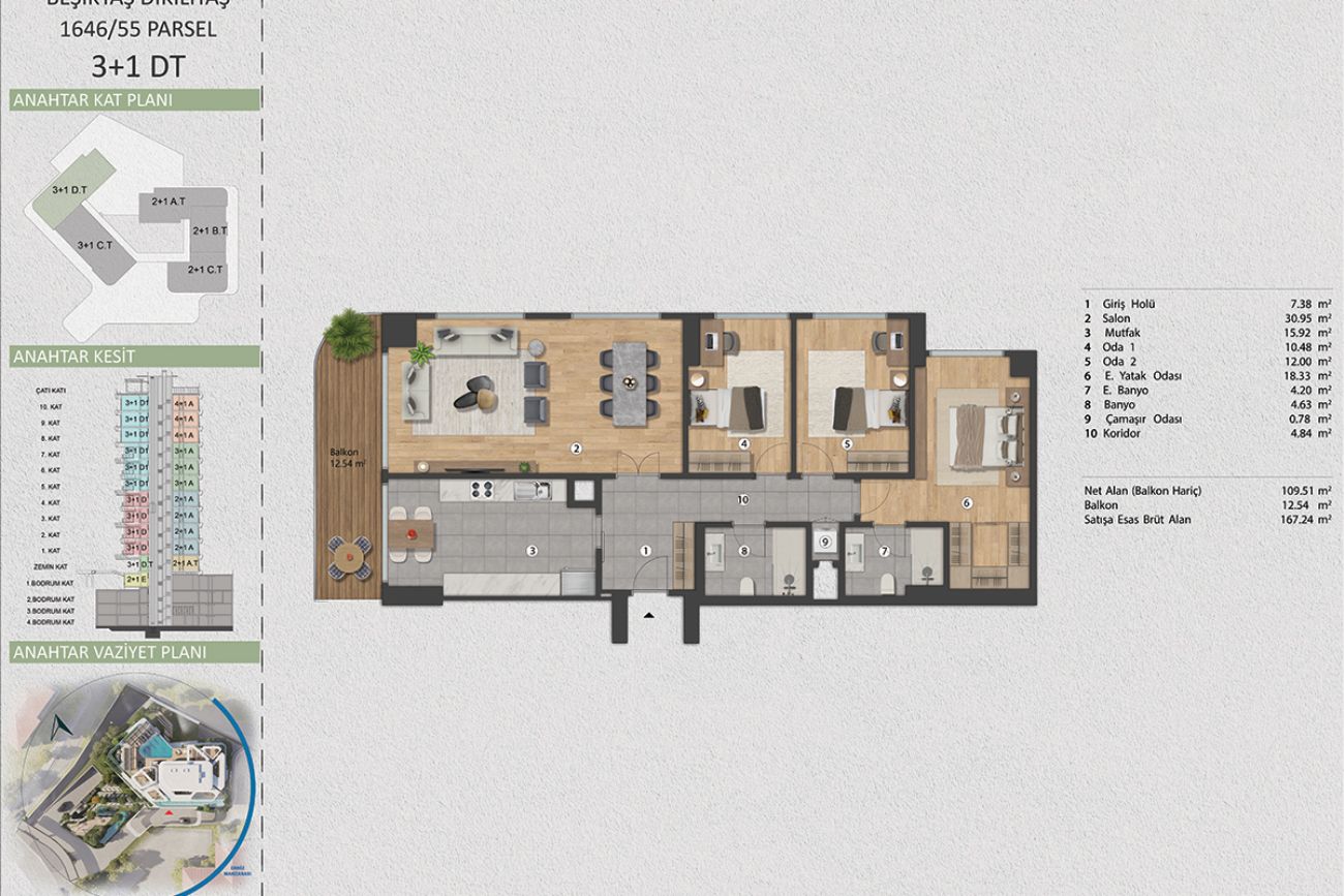 Barbaros 48 Floor Plans, Real Estate, Property, Turkey