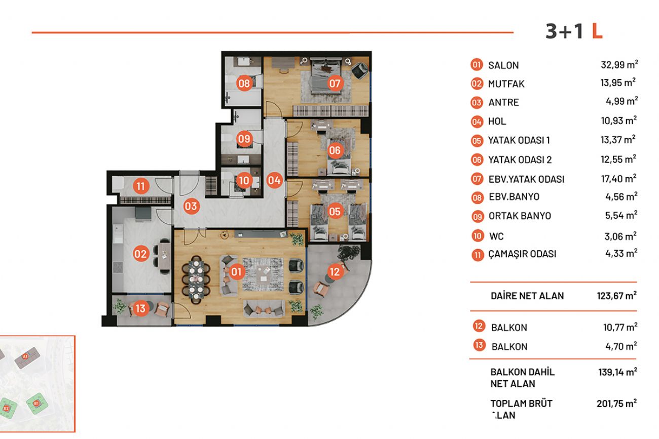 RAMS City Halic Floor Plans, Real Estate, Property, Turkey