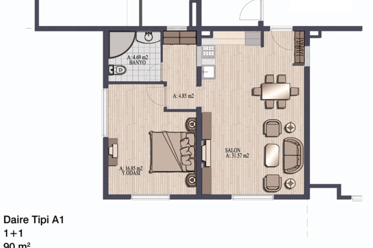 Flora Residence Floor Plans, Real Estate, Property, Turkey