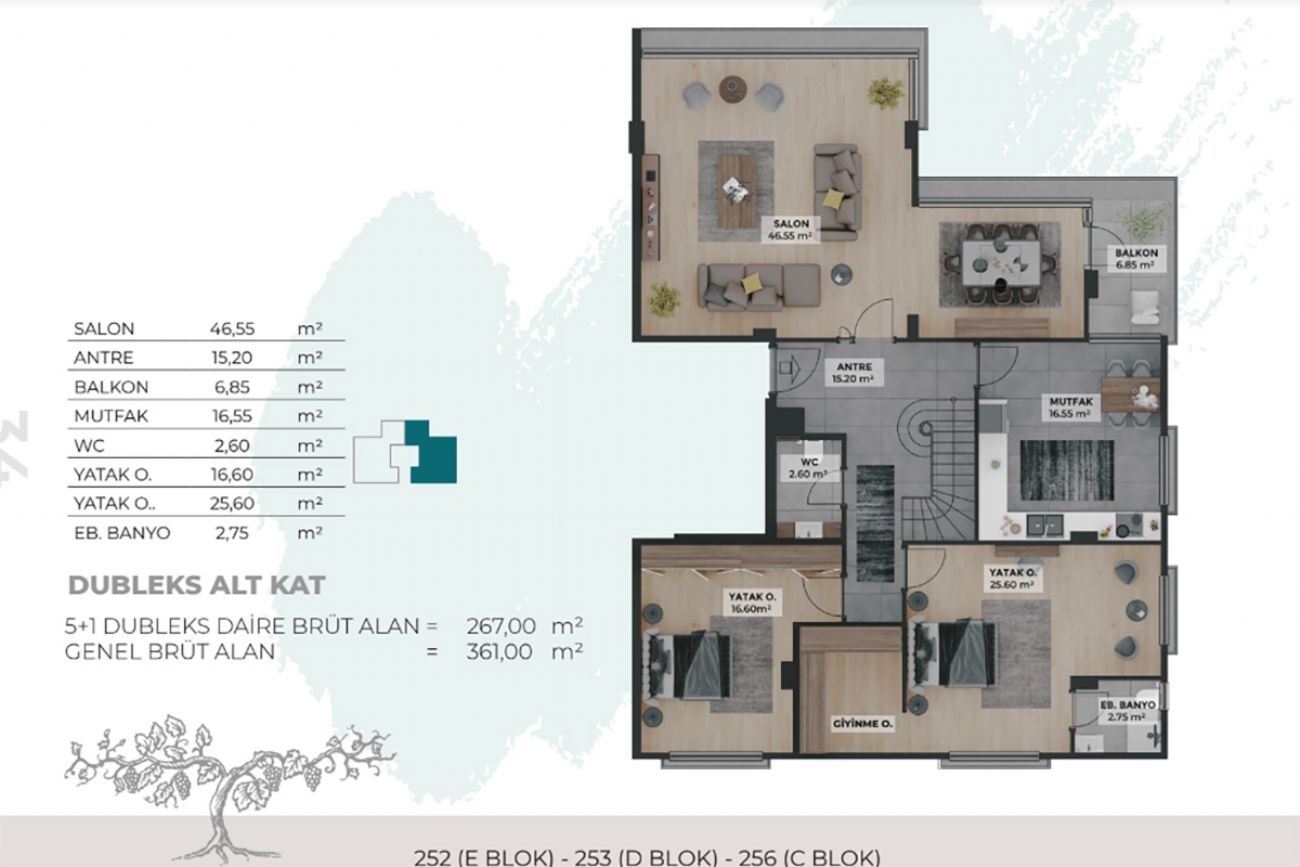 The Fifth Season Floor Plans, Real Estate, Property, Turkey