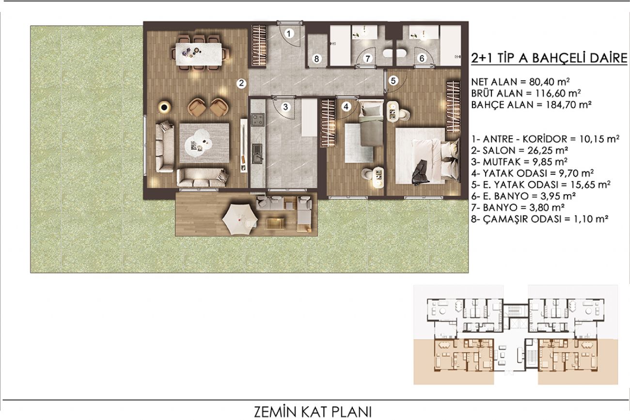 Flamingo Göl Evleri Floor Plans, Real Estate, Property, Turkey