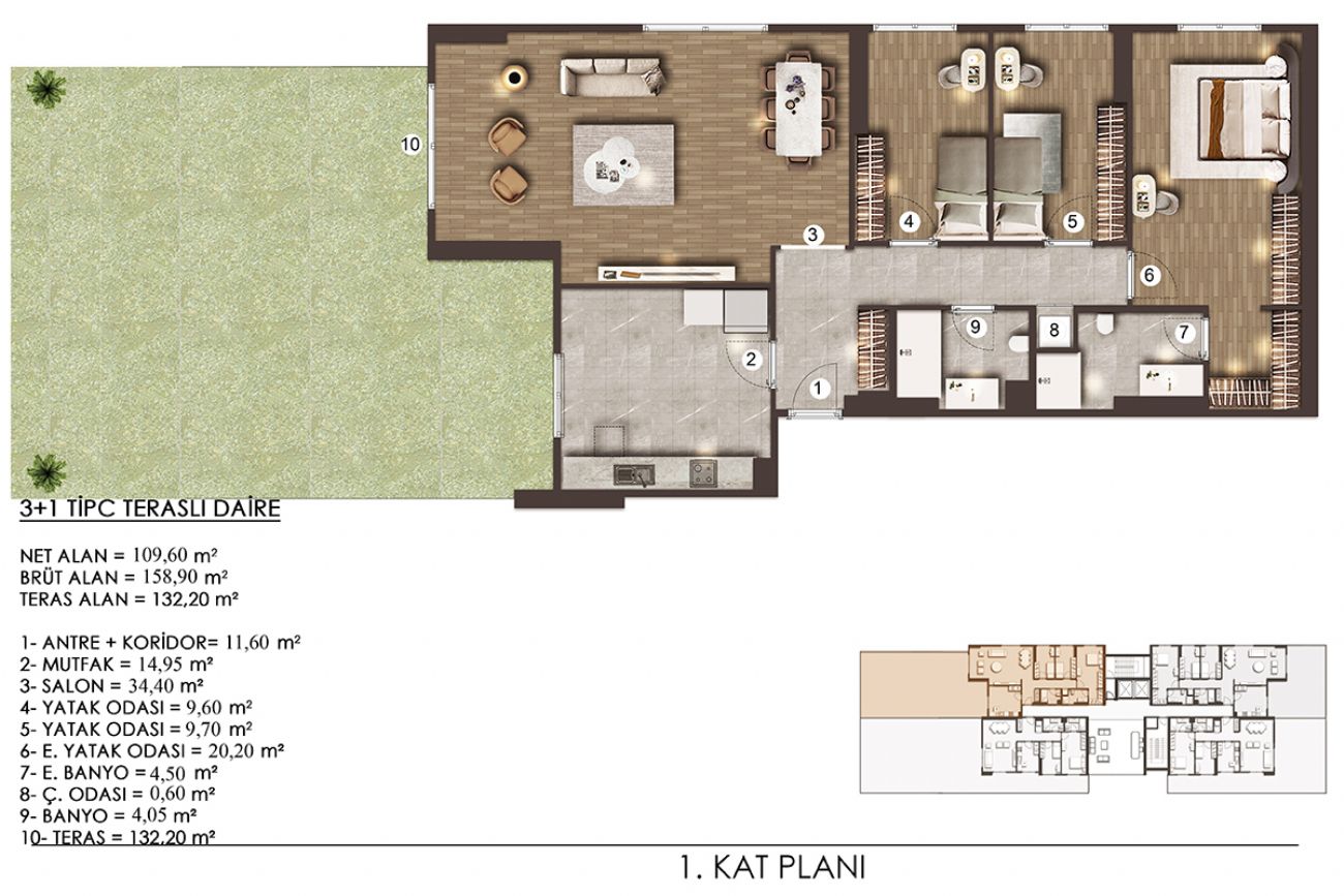 Flamingo Göl Evleri Floor Plans, Real Estate, Property, Turkey