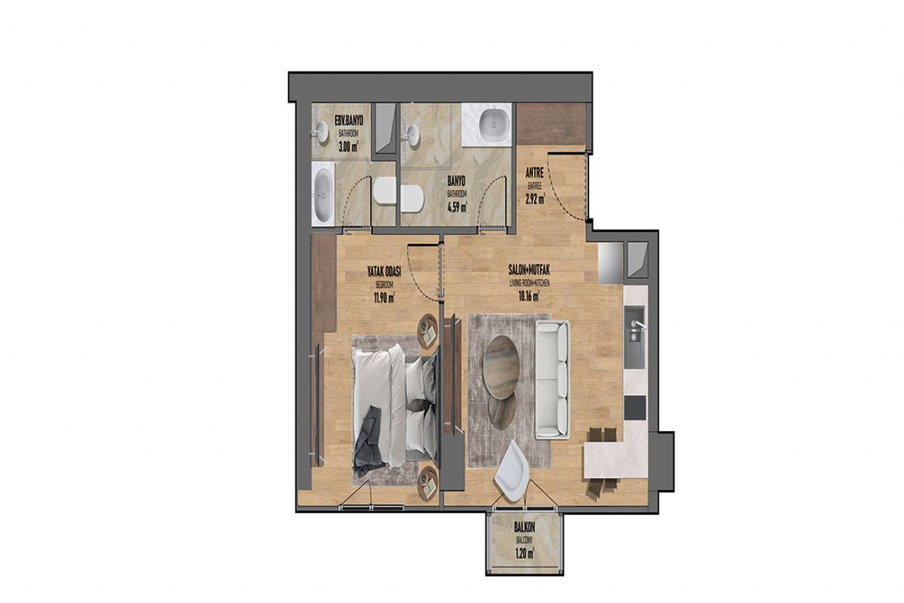 İki Yaka Fikirtepe Floor Plans, Real Estate, Property, Turkey