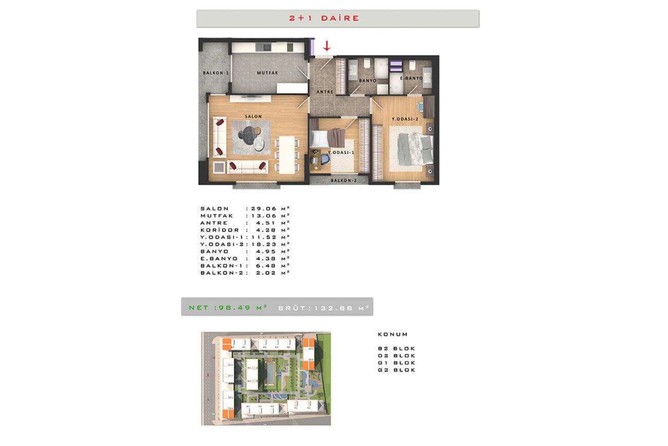 Ahteran Floor Plans, Real Estate, Property, Turkey